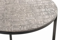 Couchtische|Haku Beistelltisch Gaya Silber