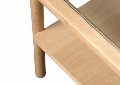 DAHEIM Couchtische-Beistelltisch Gestell aus massiver Eiche