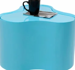 KARE X KARIM RASHID Praktisch Im Schlafzimmer|Couchtische-Beistelltisch Lotus 70882 Hellblau
