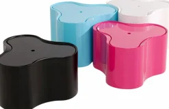 KARE X KARIM RASHID Praktisch Im Schlafzimmer|Couchtische-Beistelltisch Lotus 70882 Hellblau