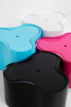KARE X KARIM RASHID Praktisch Im Schlafzimmer|Couchtische-Beistelltisch Lotus 70882 Hellblau