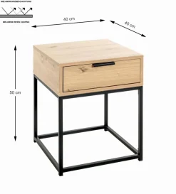 Haku Couchtische-Beistelltisch Malmö Eiche