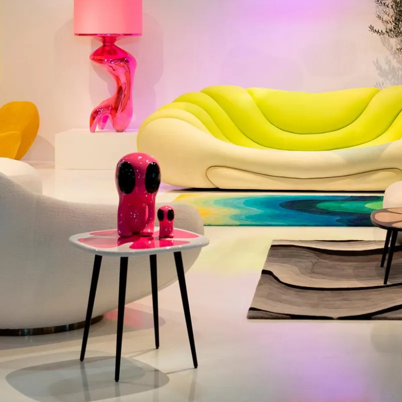 KARE X KARIM RASHID Couchtische-Beistelltisch Petal 70846 Pink