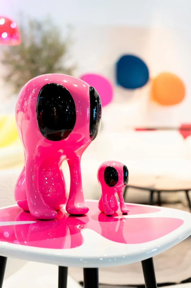 KARE X KARIM RASHID Couchtische-Beistelltisch Petal 70846 Pink