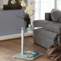 Haku Couchtische-Beistelltisch Quintanar Transparent