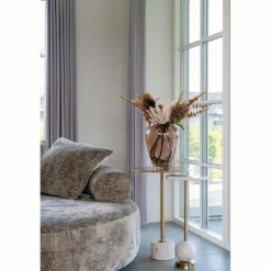 Couchtische| Beistelltisch Salo Marmor Weiß
