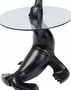 KARE DESIGN Couchtische|Dekofiguren Tiere & Pflanzen-Beistelltisch Sea Lion 87150 Schwarz