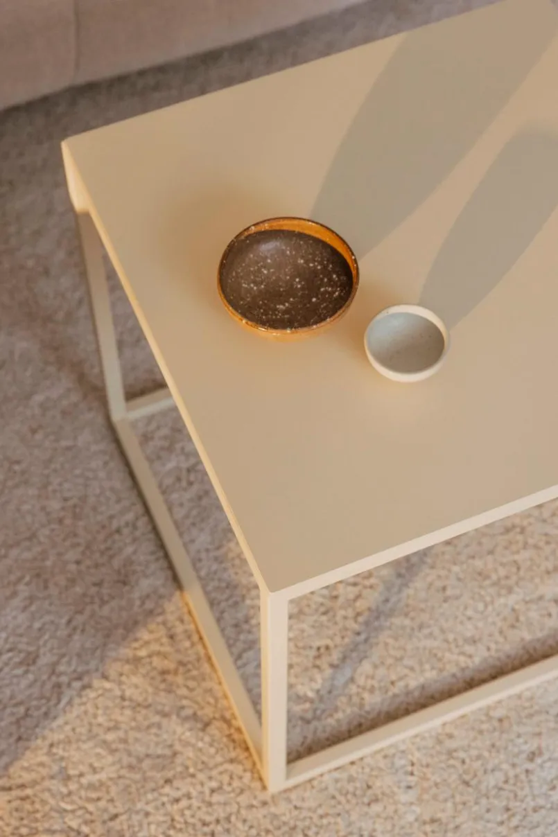 Metallbude Nachttische & Kommoden|Couchtische-Beistelltisch Soli Cashew
