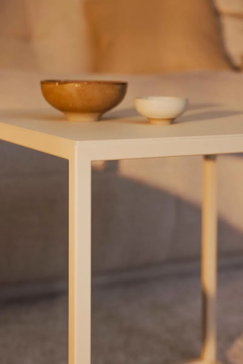 Metallbude Nachttische & Kommoden|Couchtische-Beistelltisch Soli Cashew