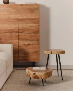 Couchtische|Kave Home Beistelltisch Tanive Akazie