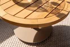4 SEASONS OUTDOOR Gartentische-Beistelltisch Volta 60 x 35 cm Teak
