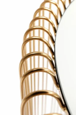 KARE DESIGN Couchtische-Beistelltisch Wire Messing 83457 2er Set Gold