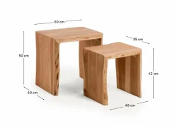 Beistelltisch-Set Vintara<Kave Home Best