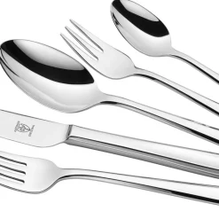 Bestecke|Justinus Besteck Baguette 60tlg. Poliert
