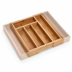 Bestecke| Besteckkasten Bamboo Braun