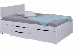 Inter Link Betten-Bett Efetivo 140 x 200 cm Weiß