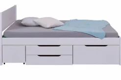 Inter Link Betten-Bett Efetivo 140 x 200 cm Weiß