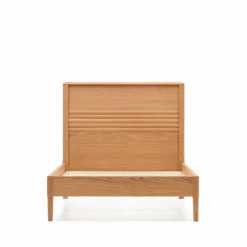 Kave Home Betten-Bett Lenon 90 x 200 cm Eiche