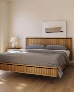 Betten|Kave Home Bett Licia 160 x 200 cm Natur