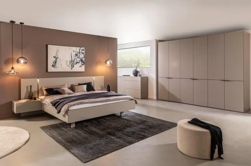 Sormani Betten-Bett Marsala 180 x 200 cm Grau