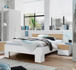 Bett mit Nachttischen Timbon 180 x 200 cm<Pol Power Discount