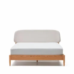 Kave Home Betten-Bett Octavia 160 x 200 cm Esche