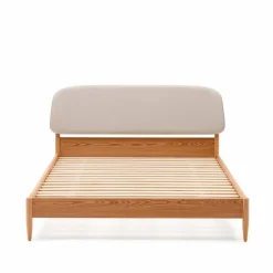 Kave Home Betten-Bett Octavia 160 x 200 cm Esche