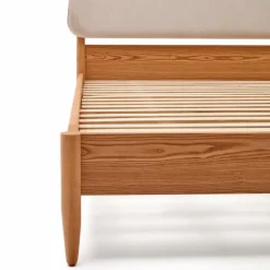 Kave Home Betten-Bett Octavia 160 x 200 cm Esche