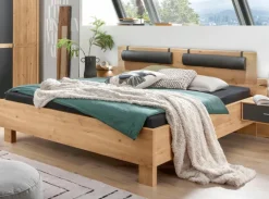 Wiemann Betten-Bett Pasadena 180 x 200 cm Eiche Bianco