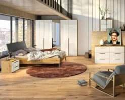 Betten|Composad Bett Sposami 180 x 200 cm Artisan-Eiche