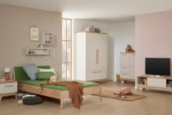 Paidi Jugendbetten|Jugendbetten-Bett Stiene 140 x 200 cm Nordic Green