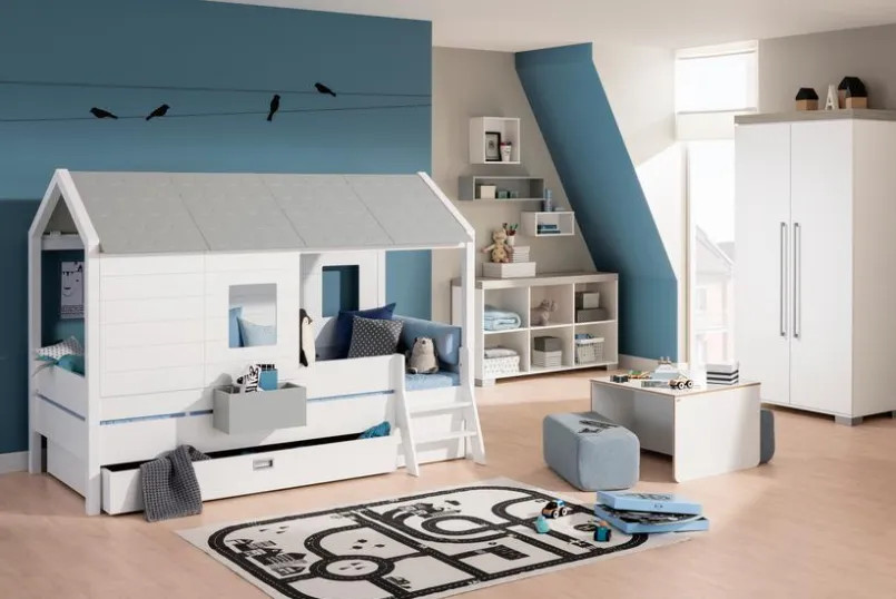 Bett Tiny House 90 x 200 cm<Paidi Best