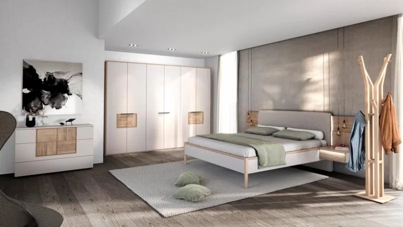 Voglauer Betten-Bett VLacera 180 x 200 cm Taupe