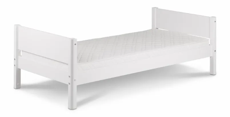 Bett White 90 x 200 cm<Flexa Discount