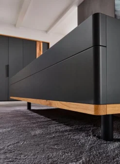 Wöstmann Betten-Bett WSL 8800 180 x 200 cm Graphit