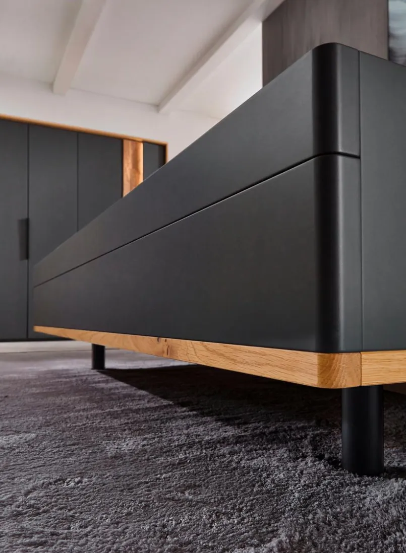Wöstmann Betten-Bett WSL 8800 180 x 200 cm Graphit
