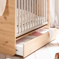 Mäusbacher Babybetten|Babybetten-Bettkasten Lilly Asteiche