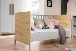 Paidi Babybetten|Babybetten-Bettseiten Benne 2er Set Grau