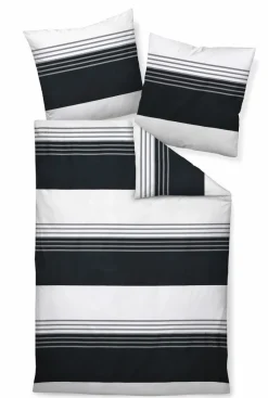 Janine Design Bettwäsche-Bettwäsche 135 x 200 cm Schwarz