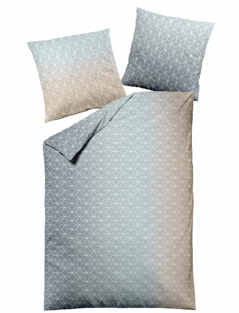 Bettwäsche|Collection Noblesse Bettwäsche 155 x 220 cm Blau