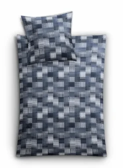 Kleine Wolke Bettwäsche-Bettwäsche Dany 135 x 200 cm Indigo