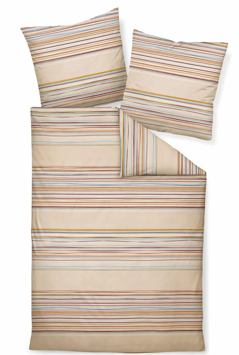 Janine Design Bettwäsche-Bettwäsche Davos 155 x 220 cm Sand