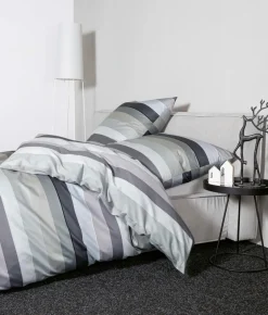 Bettwäsche|Janine Design Bettwäsche J.D. 135 x 200 cm Platin Graphit