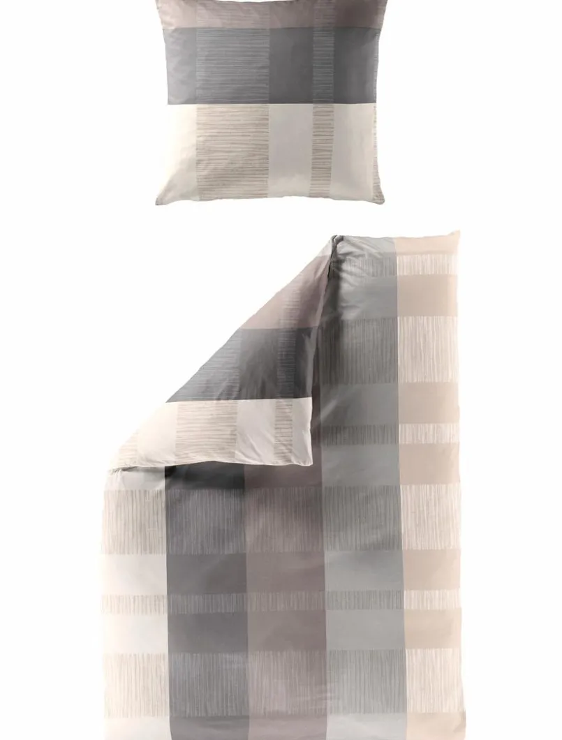 Casea Bettwäsche-Bettwäsche Lugos 135 x 200 cm Sand