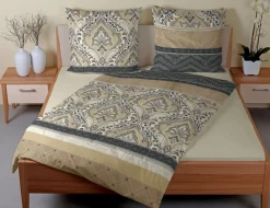 Bettwäsche|Collection Noblesse Bettwäsche Neapel 135 x 200 cm Beige
