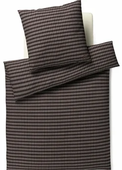 JOOP! Bettwäsche-Bettwäsche Soft Mesh 135 x 200 cm Mokka