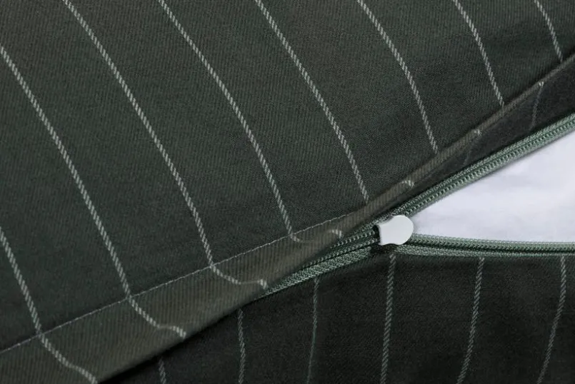 JOOP! Bettwäsche-Bettwäsche Soft Stripes 155 x 220 cm Green