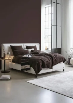 Bettwäsche|JOOP! Bettwäsche Soft Stripes 155 x 220 cm Mokka