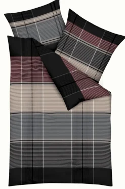 kaeppel Bettwäsche-Bettwäsche Architect 155 x 220 cm Anthrazit
