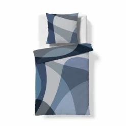 fleuresse Bettwäsche-Bettwäsche Bed Art S 135 x 200 cm Blau